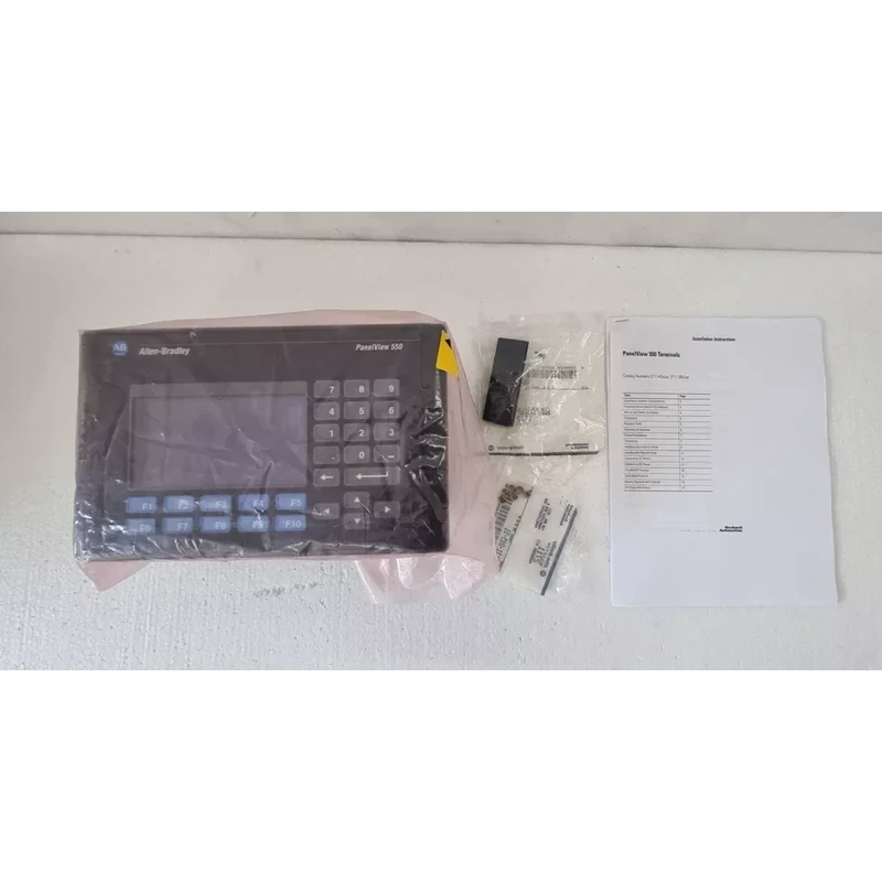 ORIGINAL SPARE ALLEN BRADLEY 2711 K5A3 PANELVIEW 550 OPERATOR TERMINAL HMI REV K FRN 4.10 ORIGINAL-SPARE-ALLEN-BRADLEY-2711-K5A3-PANELVIEW-550-OPERATOR-TERMINAL-HMI-REV-K-FRN-4.10