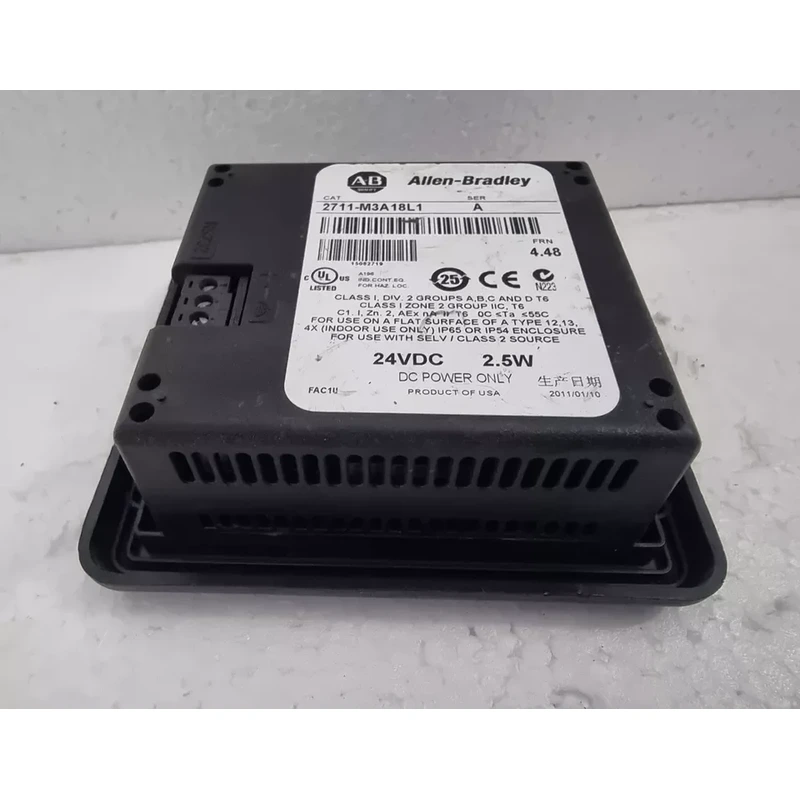 PRICE OF ALLEN BRADLEY 2711 M3A18L1 PANELVIEW 300 MICRO SER A FRN 4.48 HMI DISPLAY PRICE-OF-ALLEN-BRADLEY-2711-M3A18L1-PANELVIEW-300-MICRO-SER-A-FRN-4.48-HMI-DISPLAY