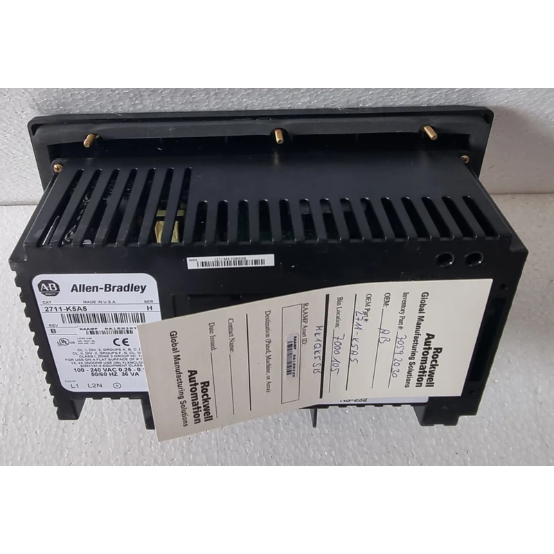 B2B ORDER ALLEN BRADLEY 2711 K5A5 PANELVIEW 550 SER H REV B FRN 4.41 HMI DISPLAY B2B-ORDER-ALLEN-BRADLEY-2711-K5A5-PANELVIEW-550-SER-H-REV-B-FRN-4.41-HMI-DISPLAY