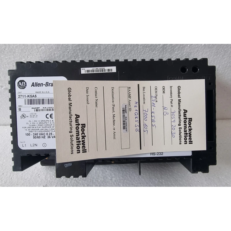 BUY ALLEN BRADLEY 2711 K5A5 PANELVIEW 550 SER H REV B FRN 4.41 HMI DISPLAY BUY-ALLEN-BRADLEY-2711-K5A5-PANELVIEW-550-SER-H-REV-B-FRN-4.41-HMI-DISPLAY