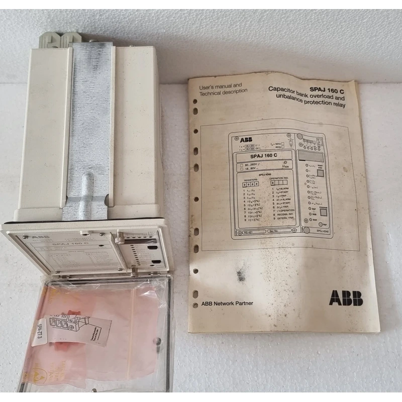 BUY ABB SPAJ 160 C AA CAPACITOR BANK OVERLOAD AND UNBALANCE PROTECTION RELAY BUY-ABB-SPAJ-160-C-AA-CAPACITOR-BANK-OVERLOAD-AND-UNBALANCE-PROTECTION-RELAY