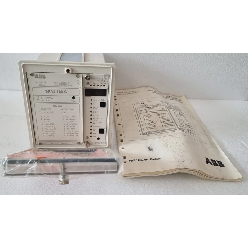 WHOLESALE ABB SPAJ 160 C AA CAPACITOR BANK OVERLOAD AND UNBALANCE PROTECTION RELAY WHOLESALE-ABB-SPAJ-160-C-AA-CAPACITOR-BANK-OVERLOAD-AND-UNBALANCE-PROTECTION-RELAY