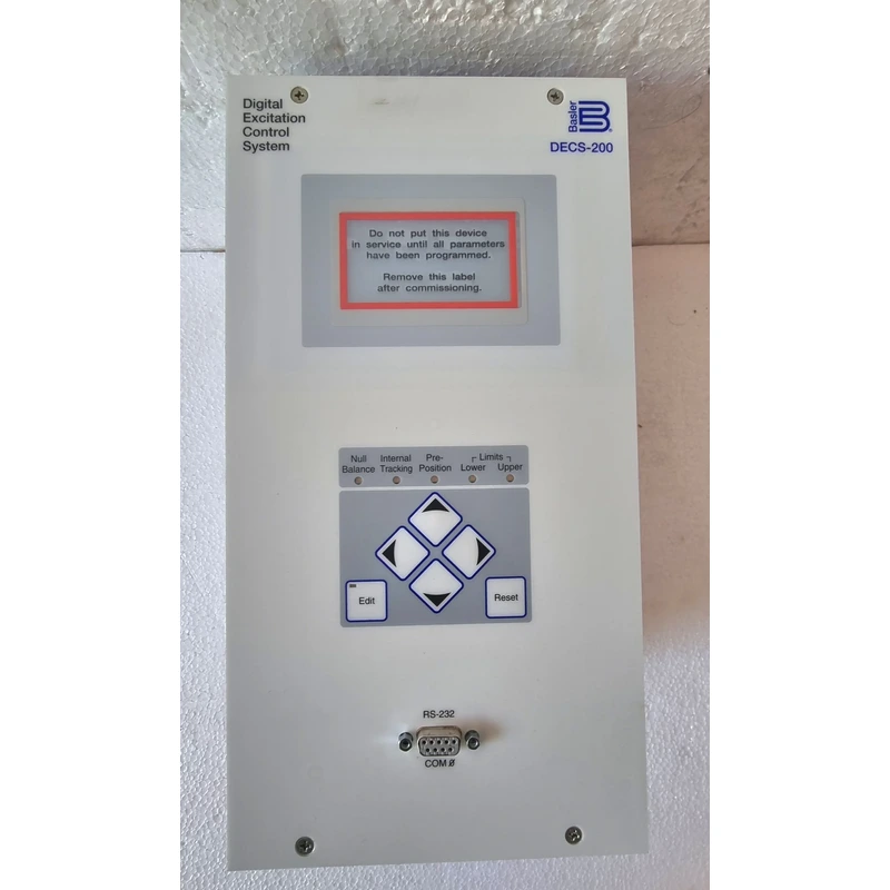 BEST SUPPLIER FOR BASLER ELECTRIC DECS 200 1L DIGITAL EXCITATION CONTROL SYSTEM BEST SUPPLIER FOR BASLER ELECTRIC DECS 200 1L DIGITAL EXCITATION CONTROL SYSTEM