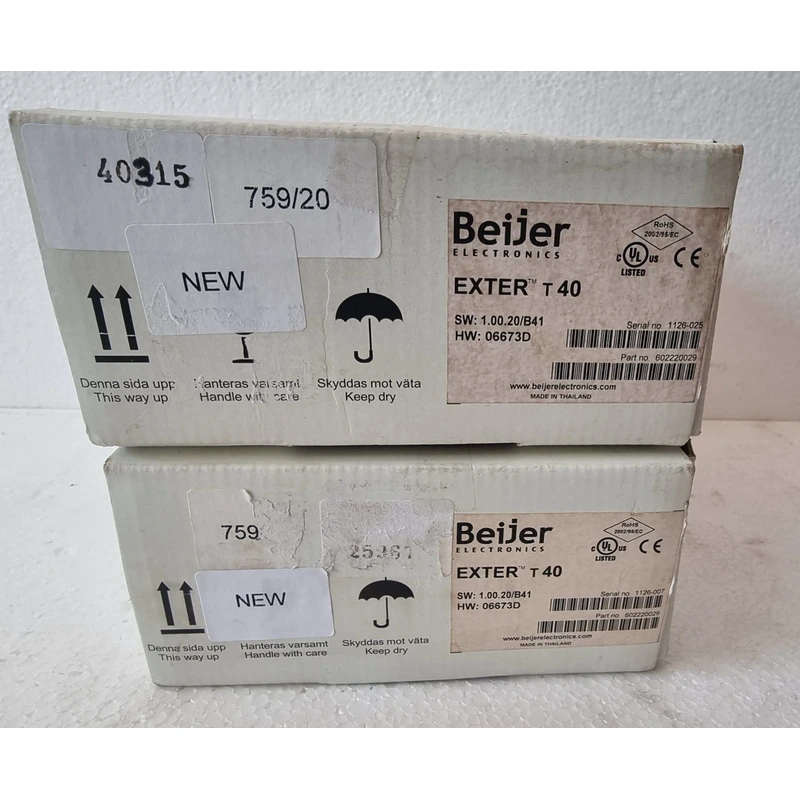 COST OF BEIJER ELECTRONICS EXTER T40 TYPE 06673D HMI DISPLAY COST OF BEIJER ELECTRONICS EXTER T40 TYPE 06673D HMI DISPLAY