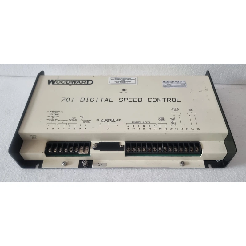 COST OF WOODWARD 701 DIGITAL SPEED CONTROL 9903 466 REV G COST OF WOODWARD 701 DIGITAL SPEED CONTROL 9903 466 REV G