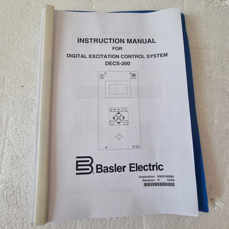 FAST SHIPPING BASLER ELECTRIC DECS 200 1L DIGITAL EXCITATION CONTROL SYSTEM FAST SHIPPING BASLER ELECTRIC DECS 200 1L DIGITAL EXCITATION CONTROL SYSTEM