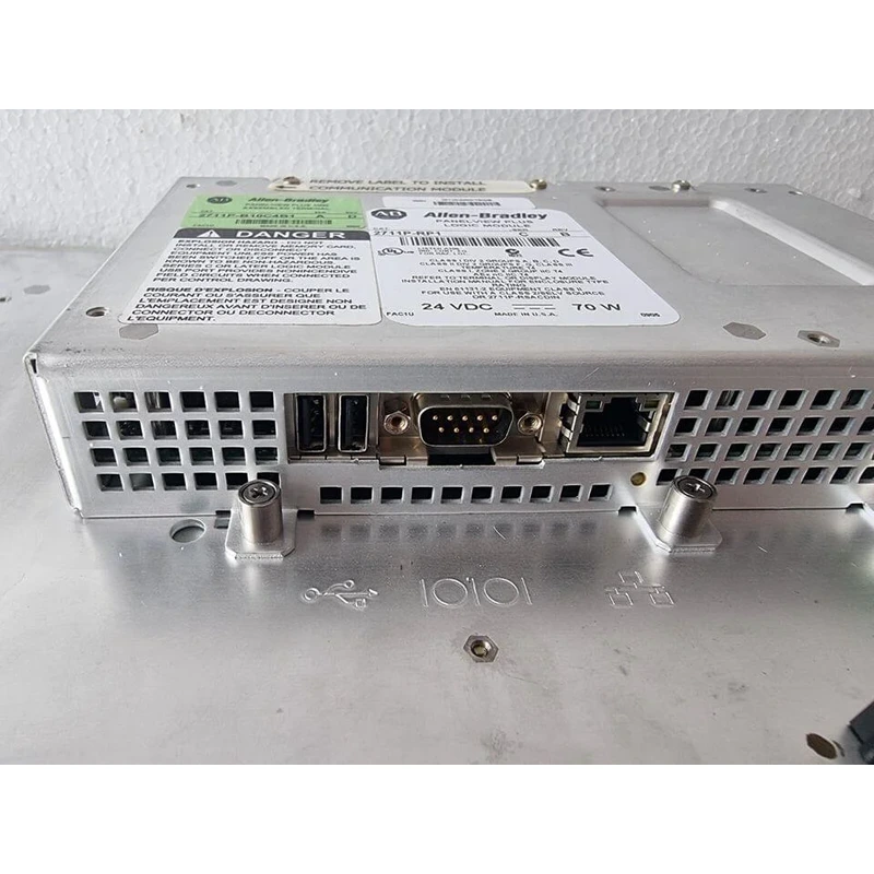 GENUINE PART ALLEN BRADLEY PANELVIEW PLUS 1000 ASSEMBLED TERMINAL 2711P B10C4B1 SER A HMI GENUINE PART ALLEN BRADLEY PANELVIEW PLUS 1000 ASSEMBLED TERMINAL 2711P B10C4B1 SER A HMI