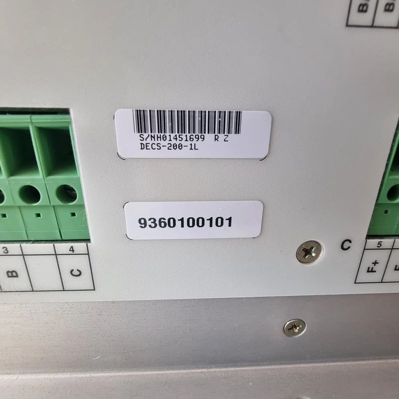 IN STOCK BASLER ELECTRIC DECS 200 1L DIGITAL EXCITATION CONTROL SYSTEM IN STOCK BASLER ELECTRIC DECS 200 1L DIGITAL EXCITATION CONTROL SYSTEM