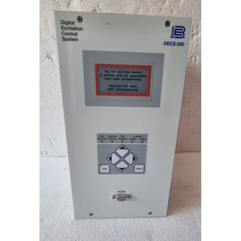 MARINE GRADE BASLER ELECTRIC DECS 200 1L DIGITAL EXCITATION CONTROL SYSTEM MARINE GRADE BASLER ELECTRIC DECS 200 1L DIGITAL EXCITATION CONTROL SYSTEM