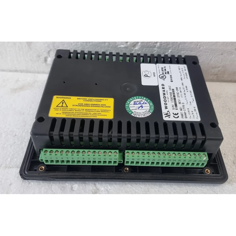 MARINE GRADE WOODWARD DTSC 200 AUTOMATIC TRANSFER SWITCH CONTROL PART NUMBER 8440 1779 REV D MARINE GRADE WOODWARD DTSC 200 AUTOMATIC TRANSFER SWITCH CONTROL PART NUMBER 8440 1779 REV D