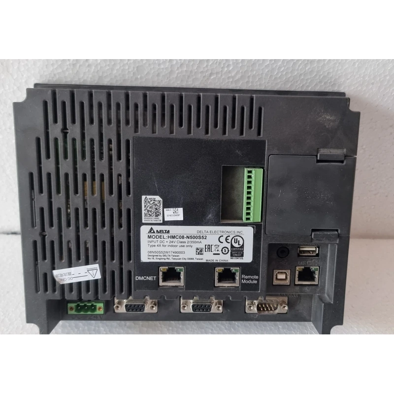 ORIGINAL SPARE DELTA ELECTRONICS HMC08 N500S52 OPERATOR INTERFACE TERMINAL HMI DISPLAY ORIGINAL SPARE DELTA ELECTRONICS HMC08 N500S52 OPERATOR INTERFACE TERMINAL HMI DISPLAY