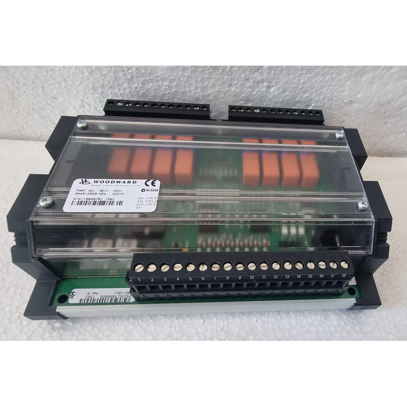 ORIGINAL SPARE WOODWARD 8440 2028 REV NEW IKD1M DIGITAL I O EXPANSION MODULE ORIGINAL SPARE WOODWARD 8440 2028 REV NEW IKD1M DIGITAL I O EXPANSION MODULE