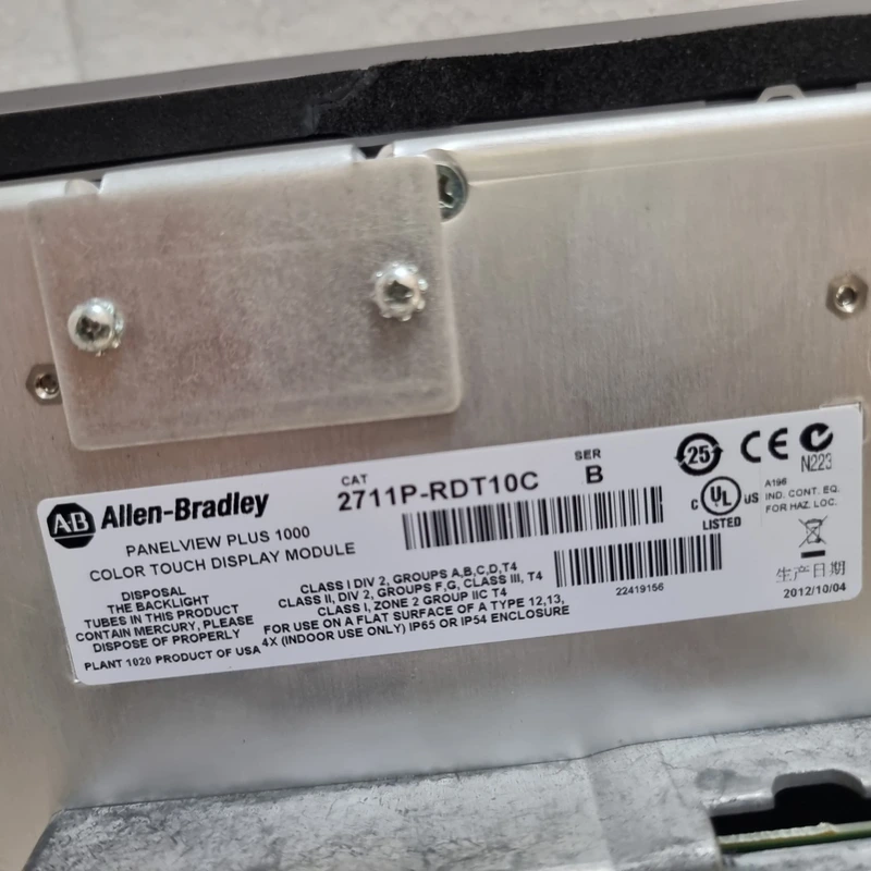 PRICE OF ALLEN BRADLEY 2711P T10C4A8 TOUCHSCREEN PANELVIEW PLUS 1000 PRICE OF ALLEN BRADLEY 2711P T10C4A8 TOUCHSCREEN PANELVIEW PLUS 1000