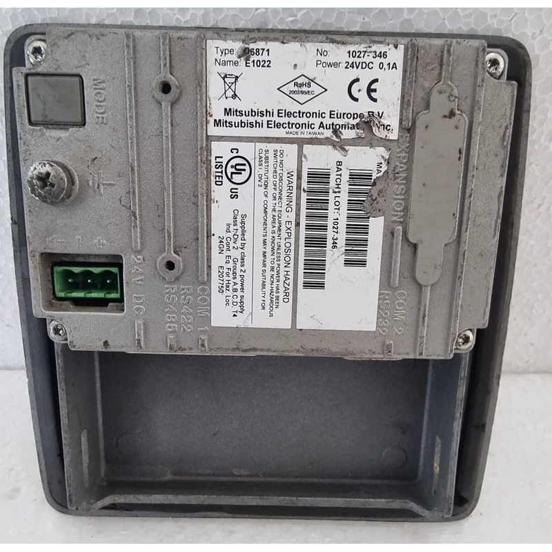 PRICE OF MITSUBISHI ELECTRIC AUTOMATION BEIJER E1022 TYPE 06871 HMI DISPLAY PRICE OF MITSUBISHI ELECTRIC AUTOMATION BEIJER E1022 TYPE 06871 HMI DISPLAY