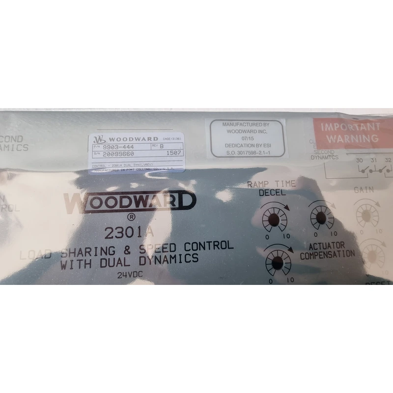 PRICE OF WOODWARD DUAL DYNAMICS 2301A LOAD SHARING AND SPEED CONTROL 9903 444 REV B PRICE OF WOODWARD DUAL DYNAMICS 2301A LOAD SHARING AND SPEED CONTROL 9903 444 REV B