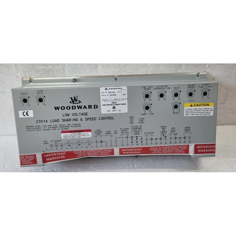 PURCHASE WOODWARD 2301A LOAD SHARING & SPEED CONTROL PART NO 9907 018 REV H PURCHASE WOODWARD 2301A LOAD SHARING & SPEED CONTROL PART NO 9907 018 REV H