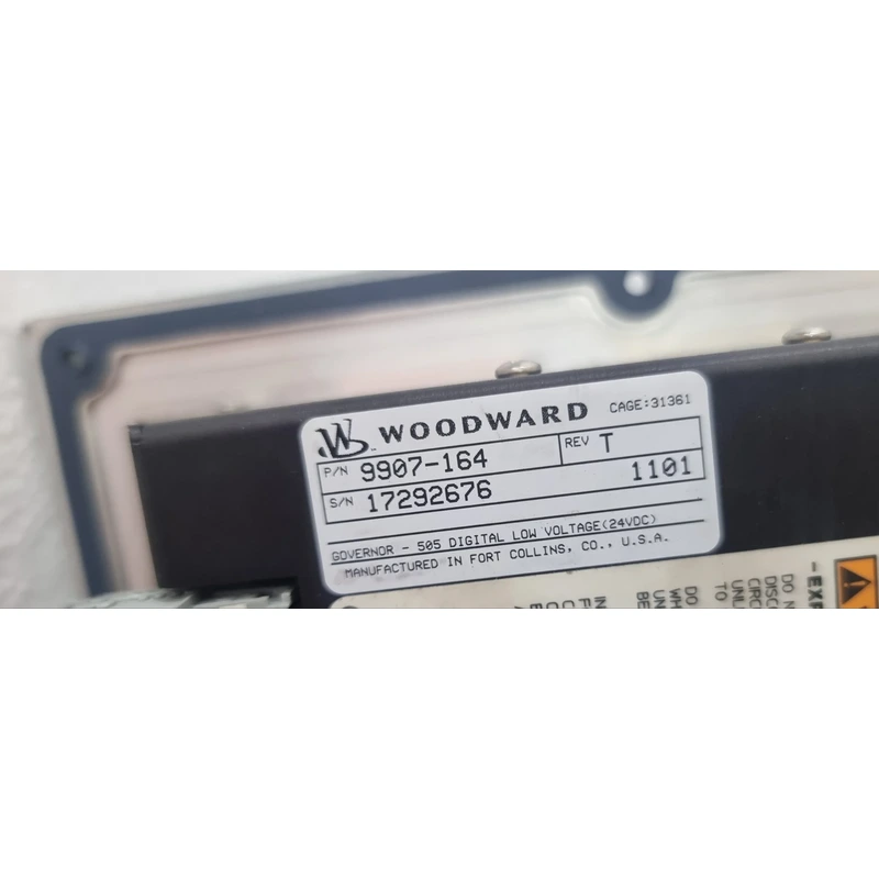 PURCHASE WOODWARD 505 TURBINE CONTROL GOVERNOR PART NUMBER 9907 164 REV T 24VDC PURCHASE WOODWARD 505 TURBINE CONTROL GOVERNOR PART NUMBER 9907 164 REV T 24VDC
