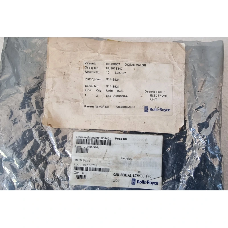 REQUEST QUOTE FOR ROLLS ROYCE CANMAN SLIO 2 CONTROLLER NETWORK REQUEST QUOTE FOR ROLLS ROYCE CANMAN SLIO 2 CONTROLLER NETWORK
