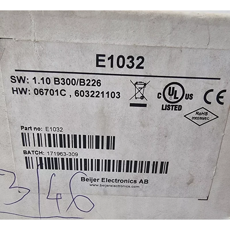 SPECIFICATIONS FOR BEIJER E1032 TYPE 06701C HMI DISPLAY SPECIFICATIONS FOR BEIJER E1032 TYPE 06701C HMI DISPLAY