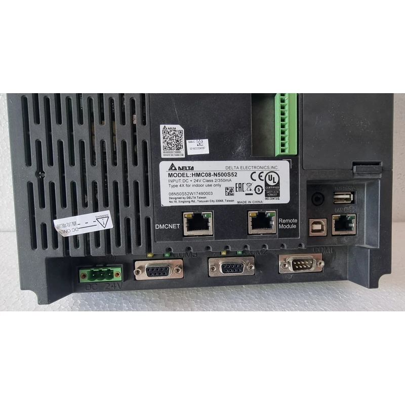 SPECIFICATIONS FOR DELTA ELECTRONICS HMC08 N500S52 OPERATOR INTERFACE TERMINAL HMI DISPLAY SPECIFICATIONS FOR DELTA ELECTRONICS HMC08 N500S52 OPERATOR INTERFACE TERMINAL HMI DISPLAY