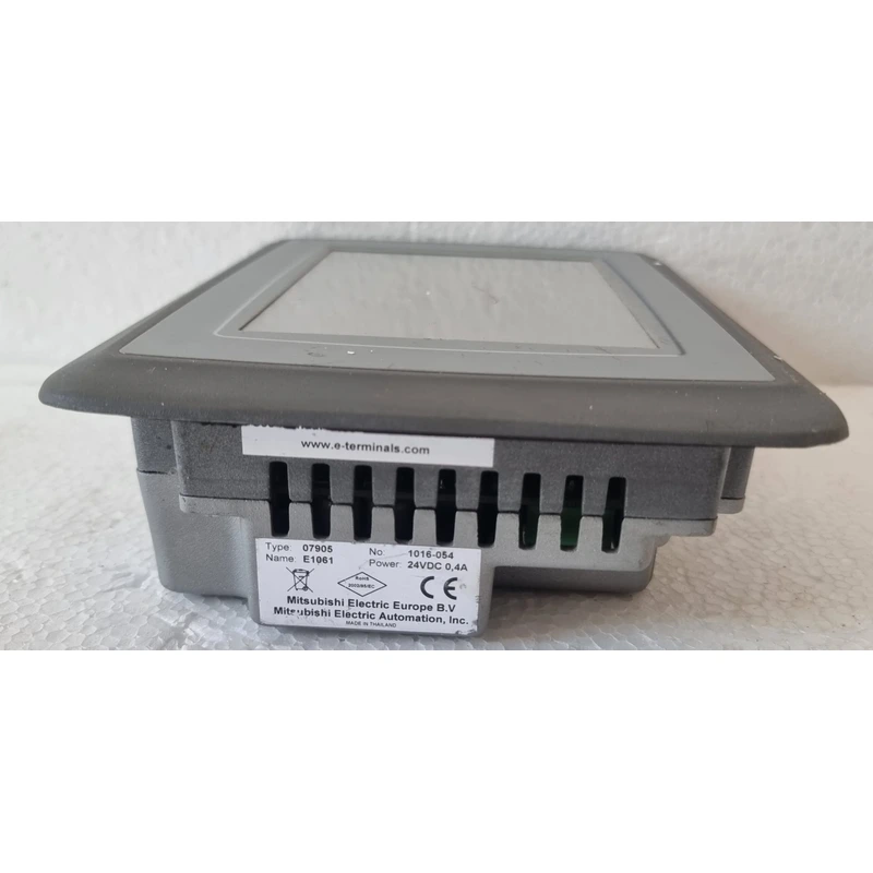 SPECIFICATIONS FOR MITSUBISHI ELECTRIC BEIJER E1061 TYPE 07905 TOUCHSCREEN HMI DISPLAY SPECIFICATIONS FOR MITSUBISHI ELECTRIC BEIJER E1061 TYPE 07905 TOUCHSCREEN HMI DISPLAY