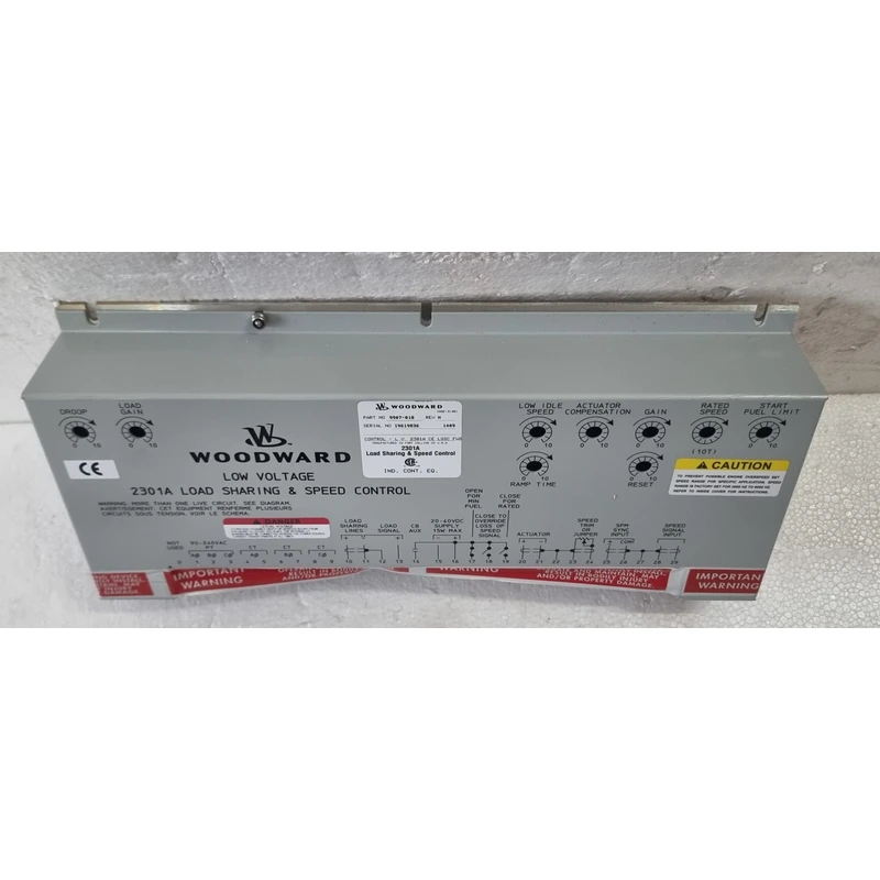 SPECIFICATIONS FOR WOODWARD 2301A LOAD SHARING & SPEED CONTROL PART NO 9907 018 REV H SPECIFICATIONS FOR WOODWARD 2301A LOAD SHARING & SPEED CONTROL PART NO 9907 018 REV H