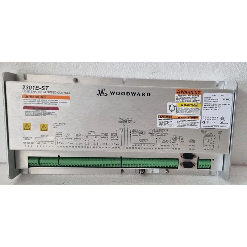 SPECIFICATIONS FOR WOODWARD 2301E ST LOAD SHARING & SPEED CONTROL 8273 1013 REV NEW SPECIFICATIONS FOR WOODWARD 2301E ST LOAD SHARING & SPEED CONTROL 8273 1013 REV NEW