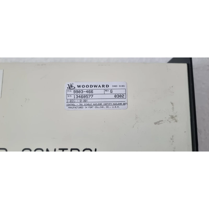 SPECIFICATIONS FOR WOODWARD 701 DIGITAL SPEED CONTROL 9903 466 REV G SPECIFICATIONS FOR WOODWARD 701 DIGITAL SPEED CONTROL 9903 466 REV G