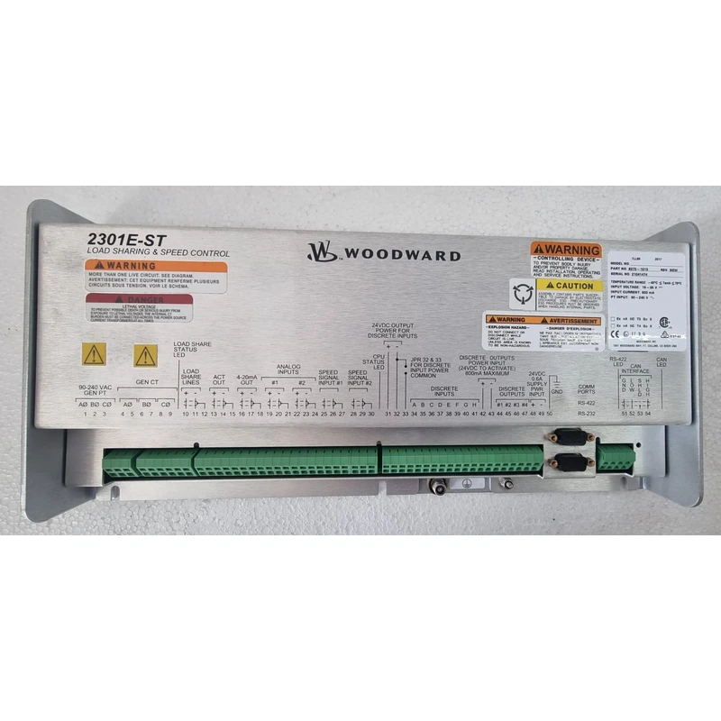 TECHNICAL SPECS FOR WOODWARD 2301E ST LOAD SHARING & SPEED CONTROL 8273 1013 REV NEW TECHNICAL SPECS FOR WOODWARD 2301E ST LOAD SHARING & SPEED CONTROL 8273 1013 REV NEW