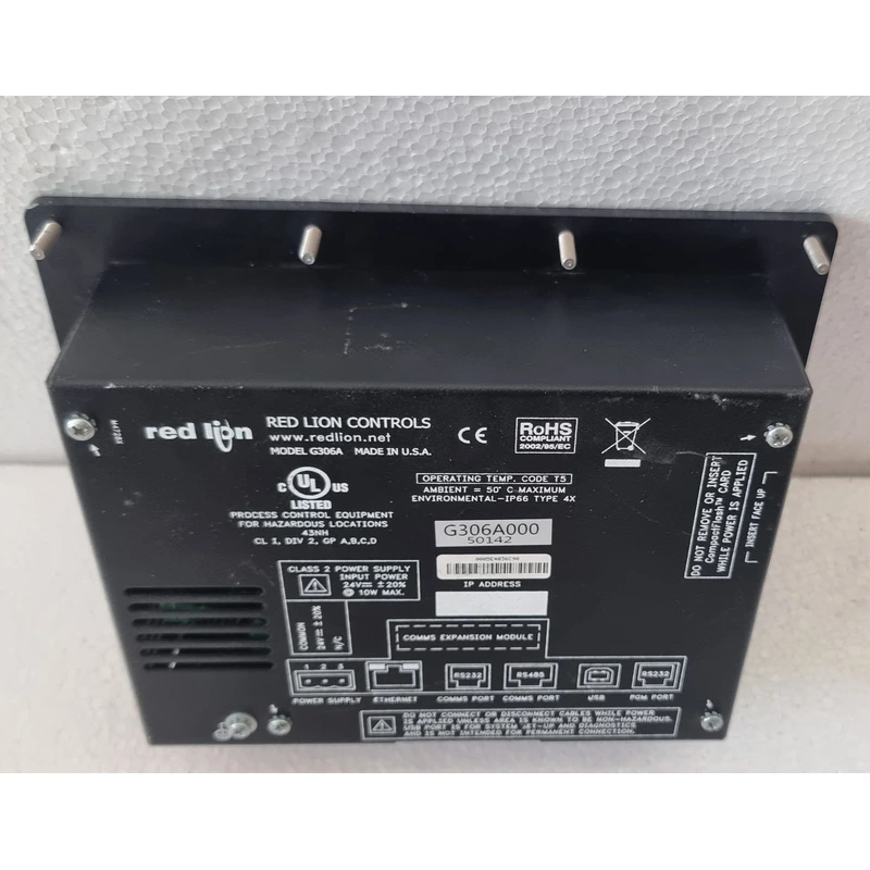 WHOLESALE RED LION CONTROLS G306A000 OPERATOR INTERFACE TERMINAL HMI DISPLAY WHOLESALE RED LION CONTROLS G306A000 OPERATOR INTERFACE TERMINAL HMI DISPLAY