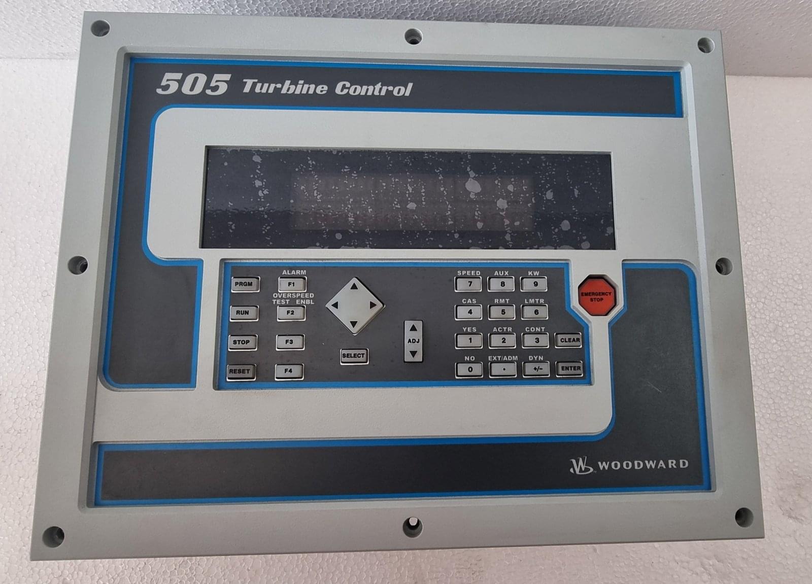 WOODWARD 505 TURBINE CONTROL GOVERNOR PART NUMBER : 9907-164 REV :T 24VDC