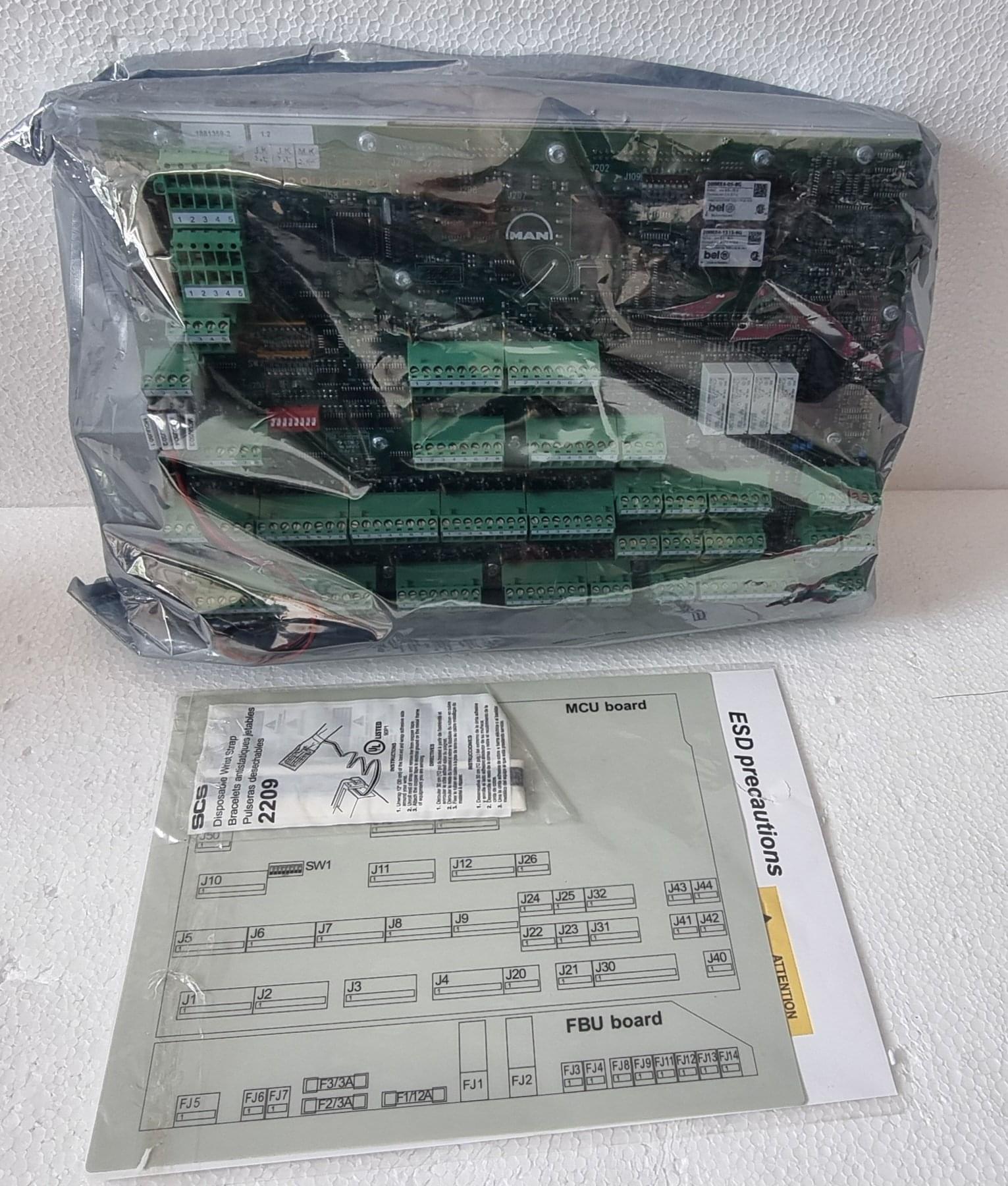 MAN B&W 1881610-7 REV 1.4 MASTER CONTROL UNIT PCB